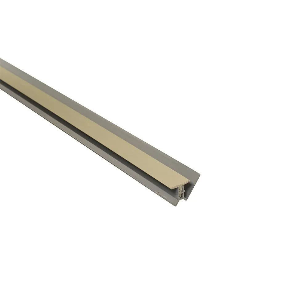 8mm 2 Part Internal Corner Trim - Beige | Plastic