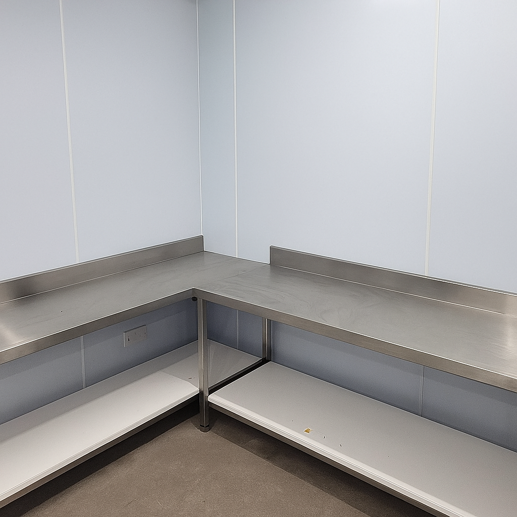 2.5mm Hygienic Wall Cladding - Dove Satin