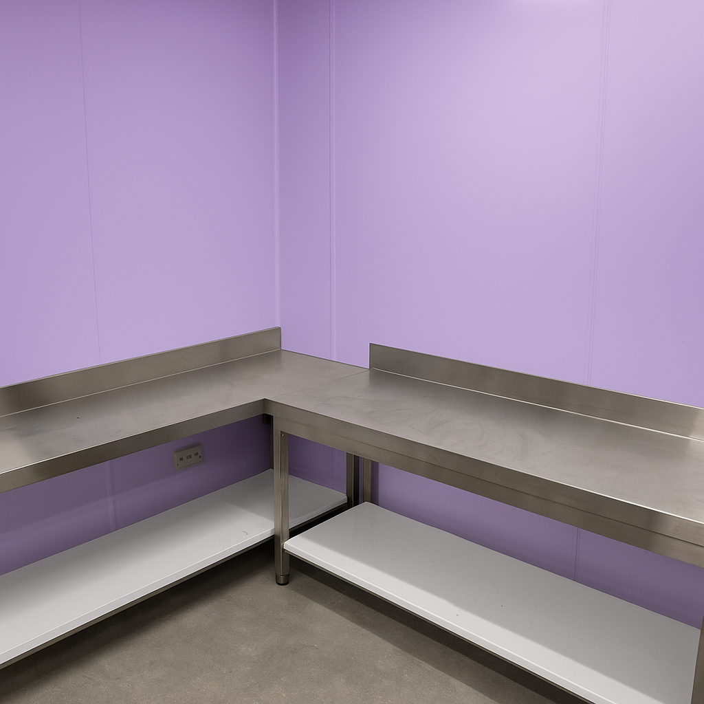2.5mm Hygienic Wall Cladding - Lavender Satin