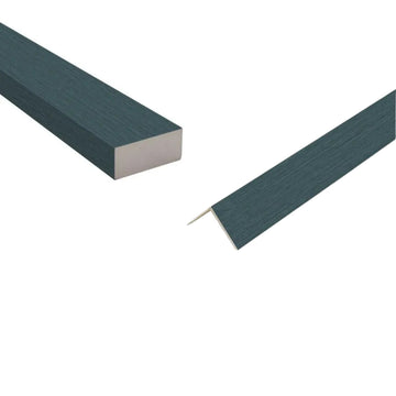 Elegance Abstract Trims - Dark Blue