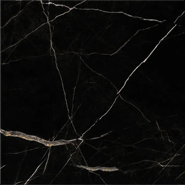 Vilo SPC Tile Flooring - Calacatta Black