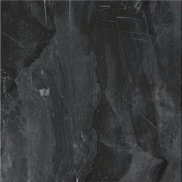 Vilo SPC Tile Flooring - Dark Stone