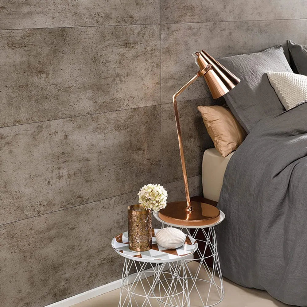 Dark Cement Tile Panel