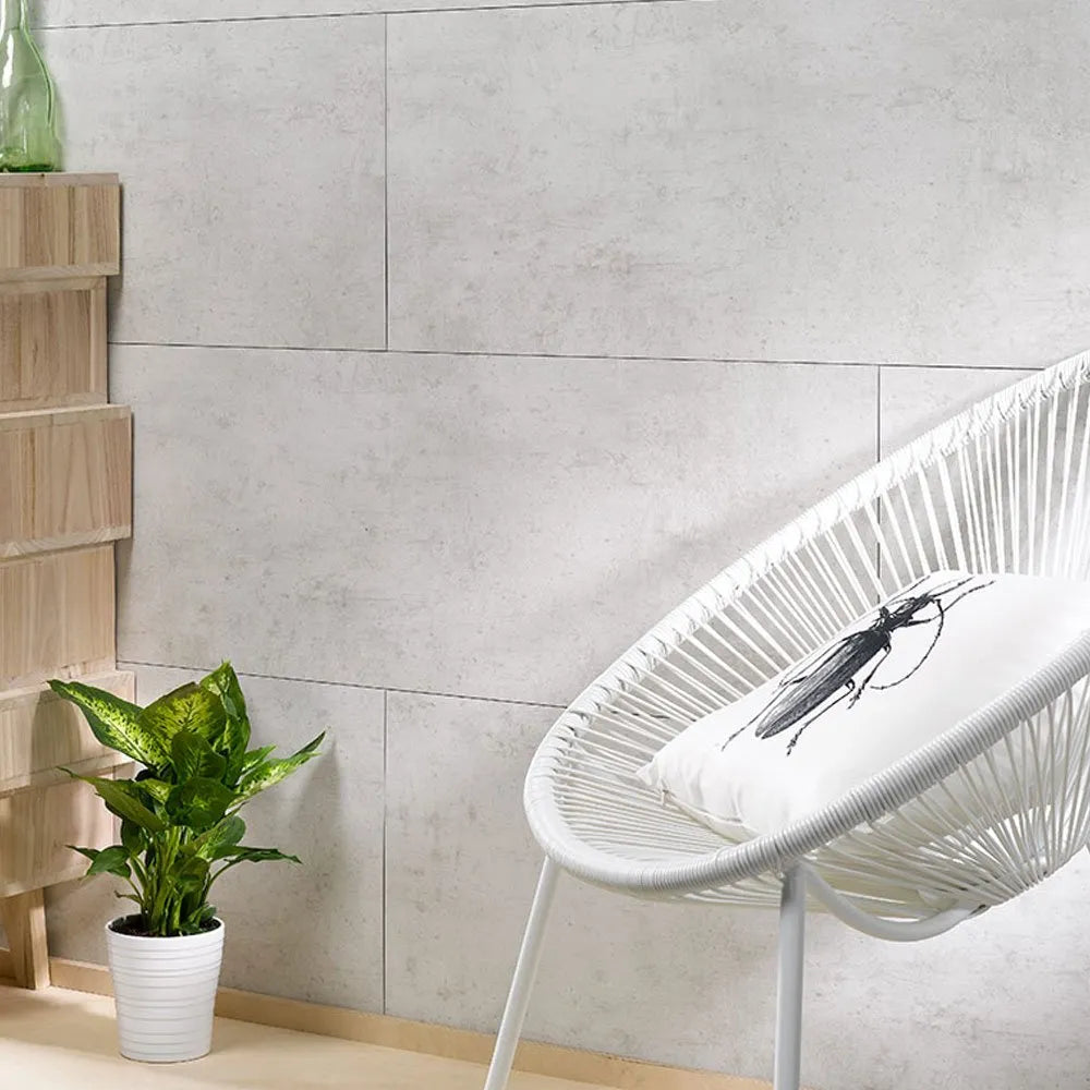 Light Cement Tile Panel