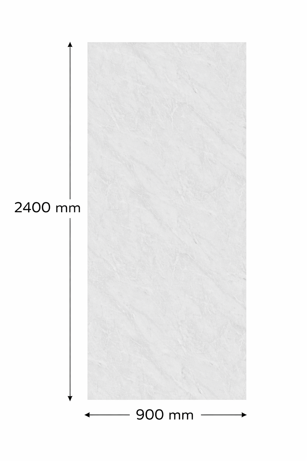 MAXI panel - Gloss Grey Marble