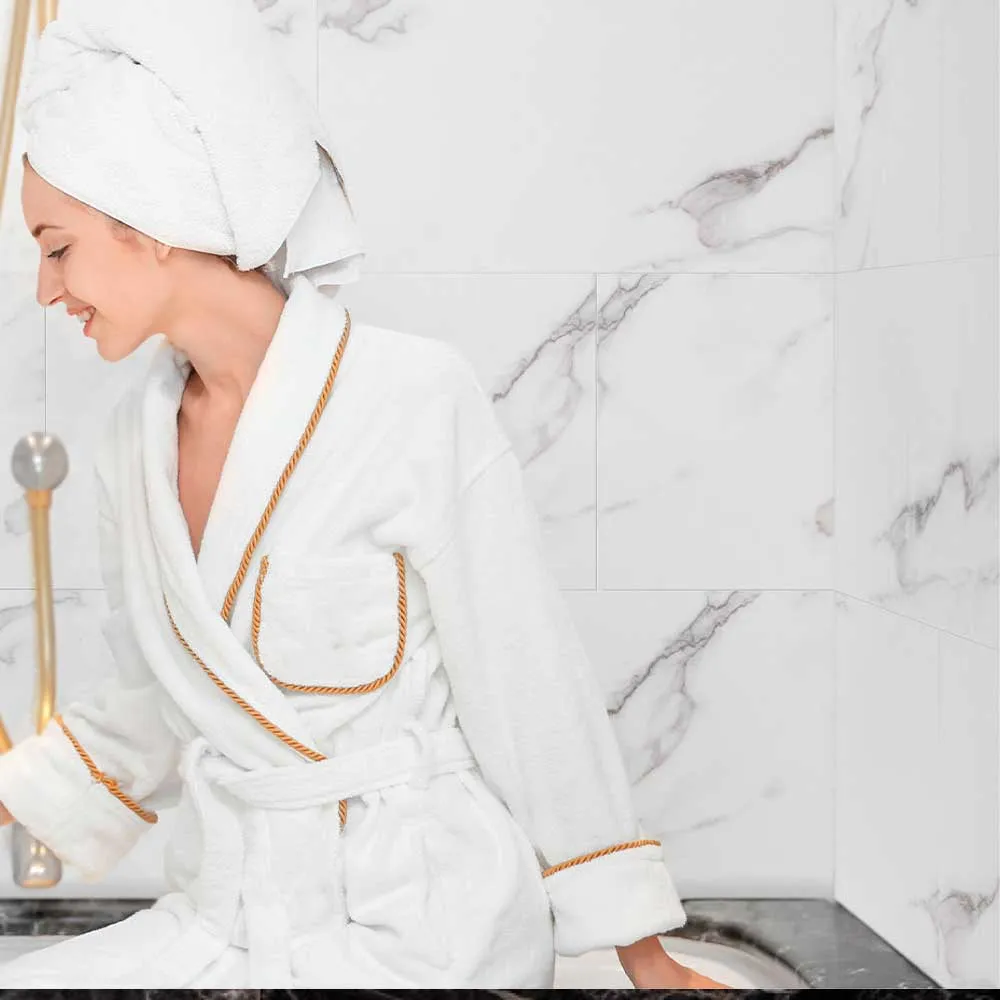 Glossy Bathroom Trapani Wall Tile