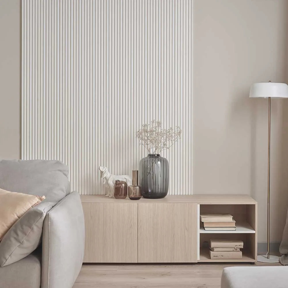 Linerio Slat Panel - White