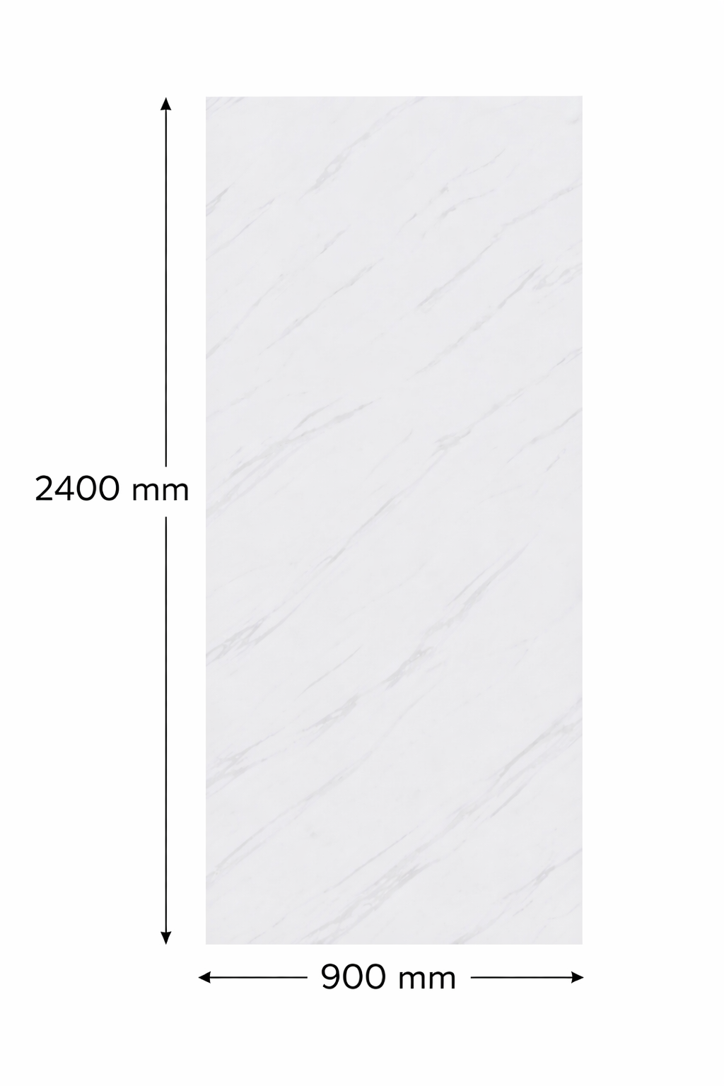 MAXI panel - Carrera White Matt