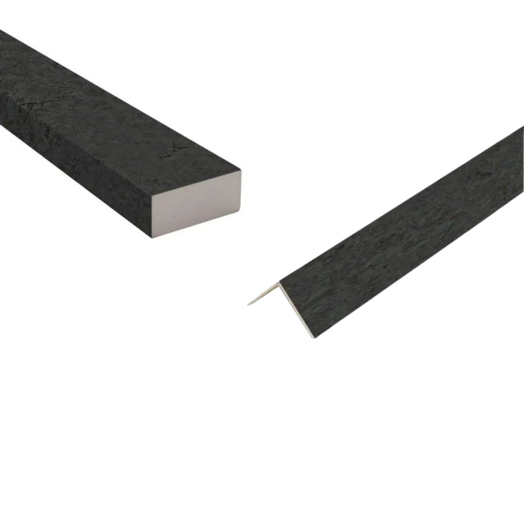 Elegance Mineral Trims - Black Granite