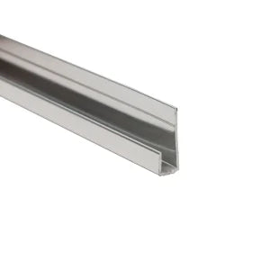 5mm End Profile Trim - Polished Silver | Metal
