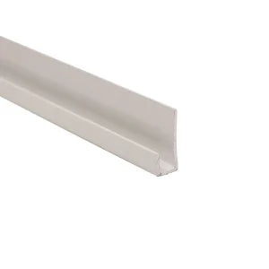 5mm End Profile Trim - White | Metal