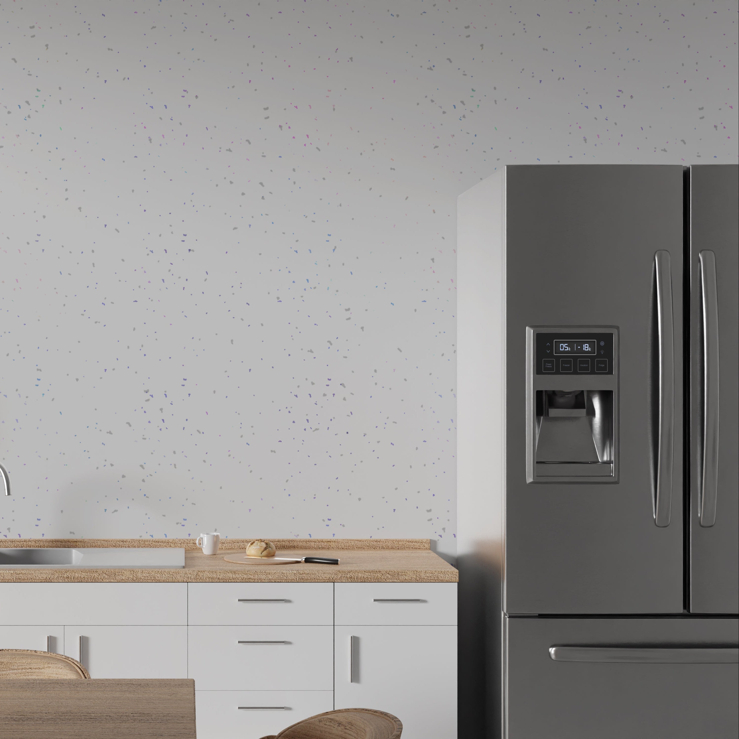 MAXI panel - Gloss White Sparkle