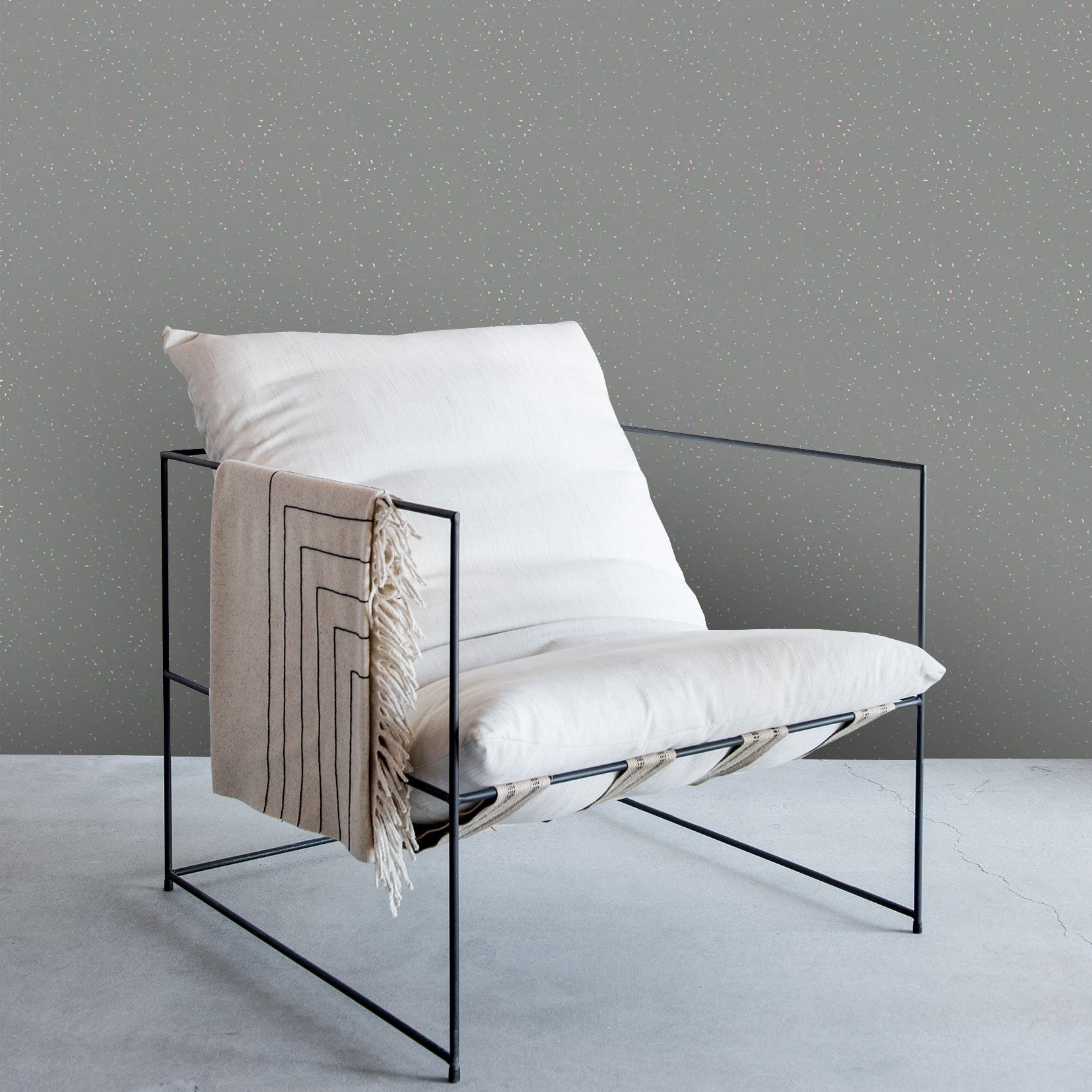 MAXI panel - Gloss Grey Sparkle