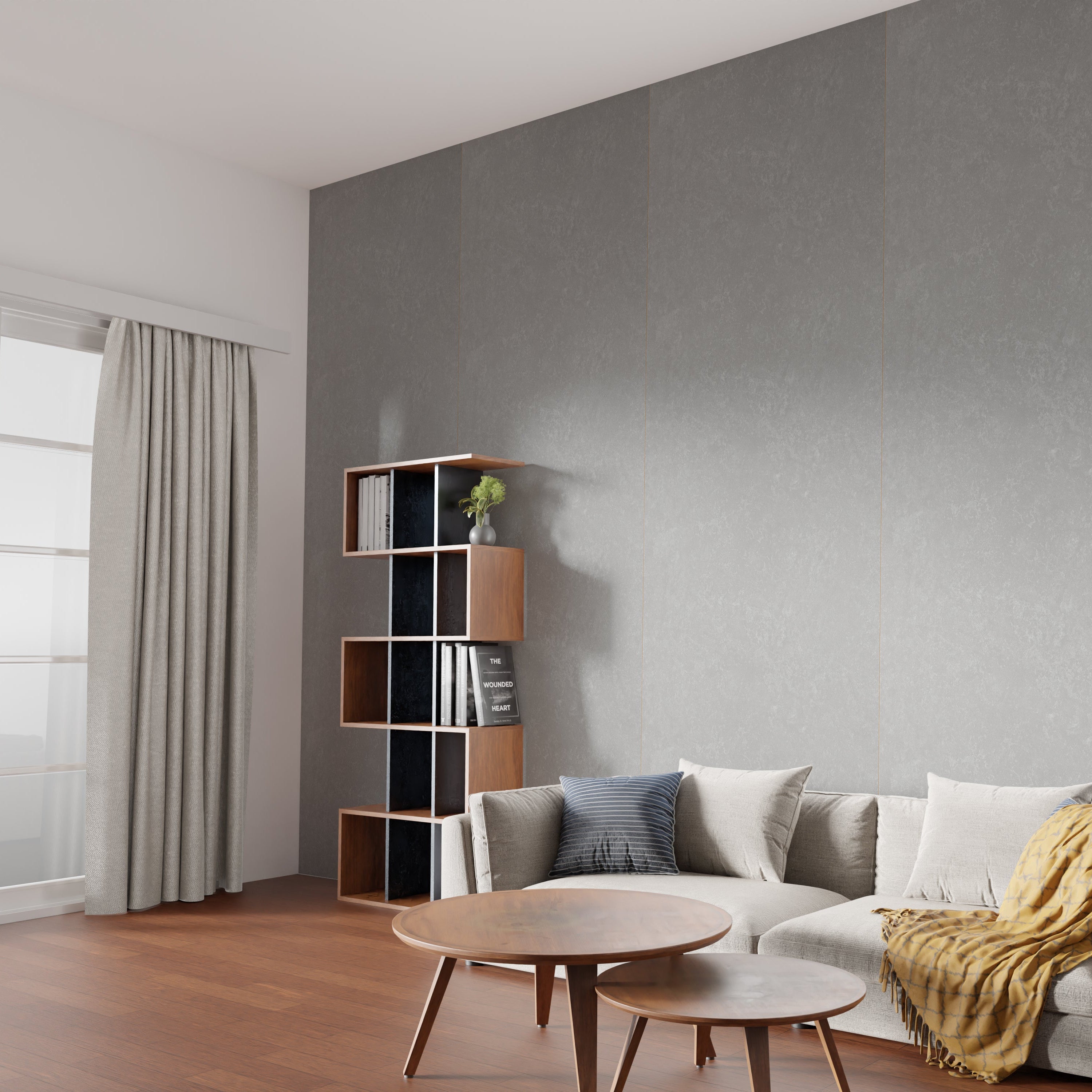 MAXI panel - Matt Pewter Stone