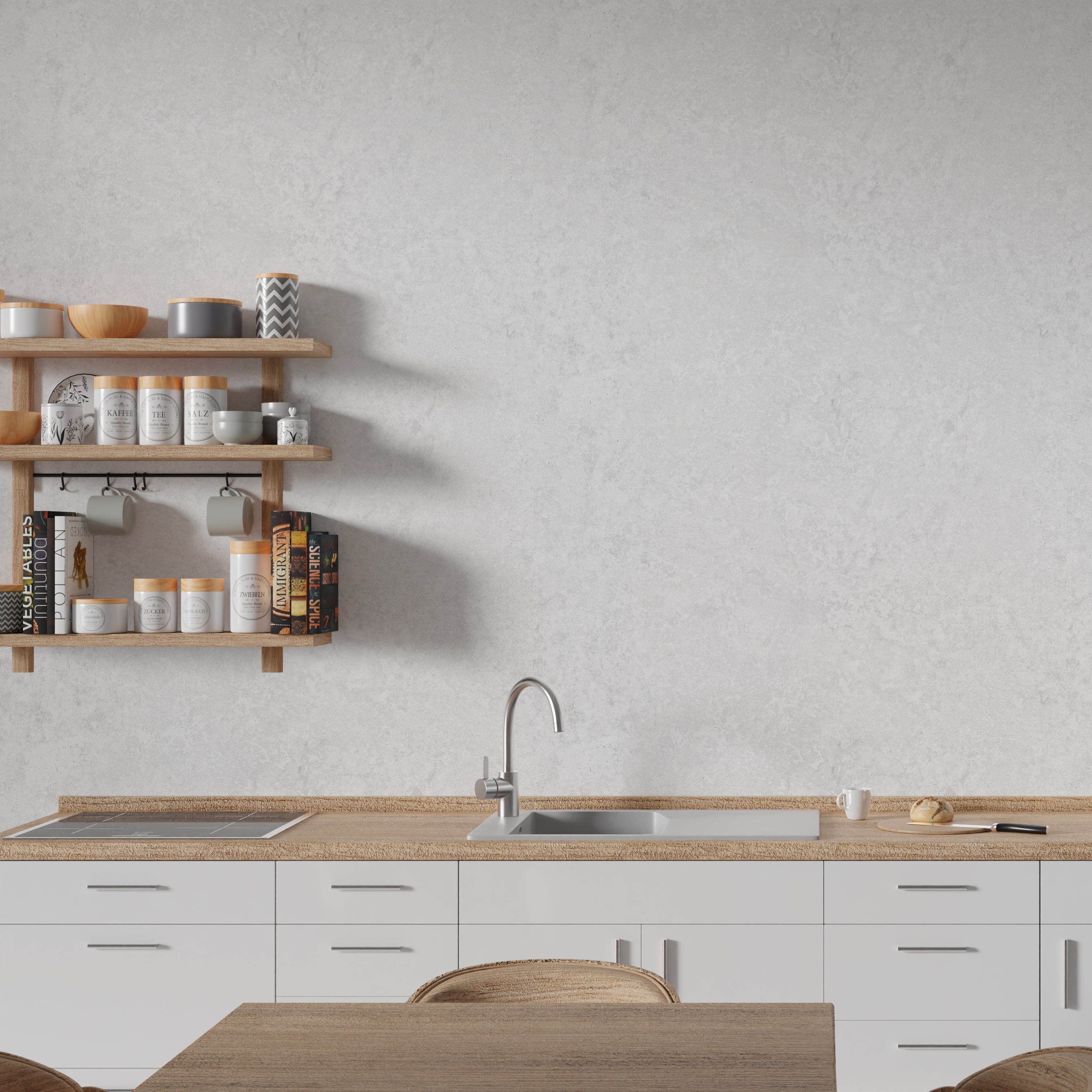 MAXI panel - Matt White Stone