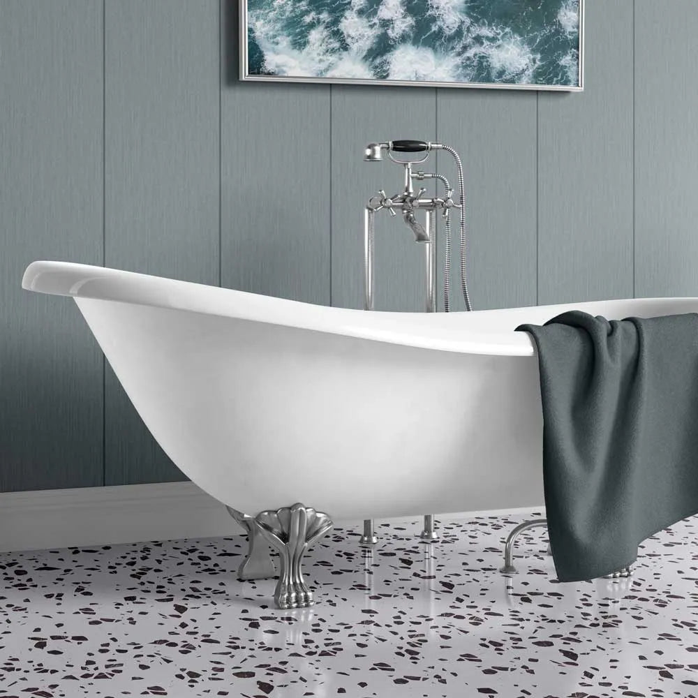 Decorwall Elegance Abstract - Soft Blue