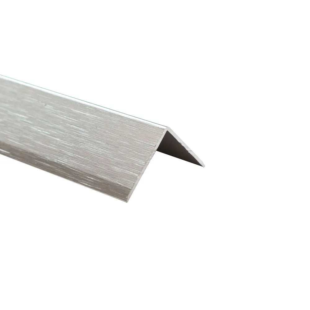 External Angle - Brushed Silver | Metal