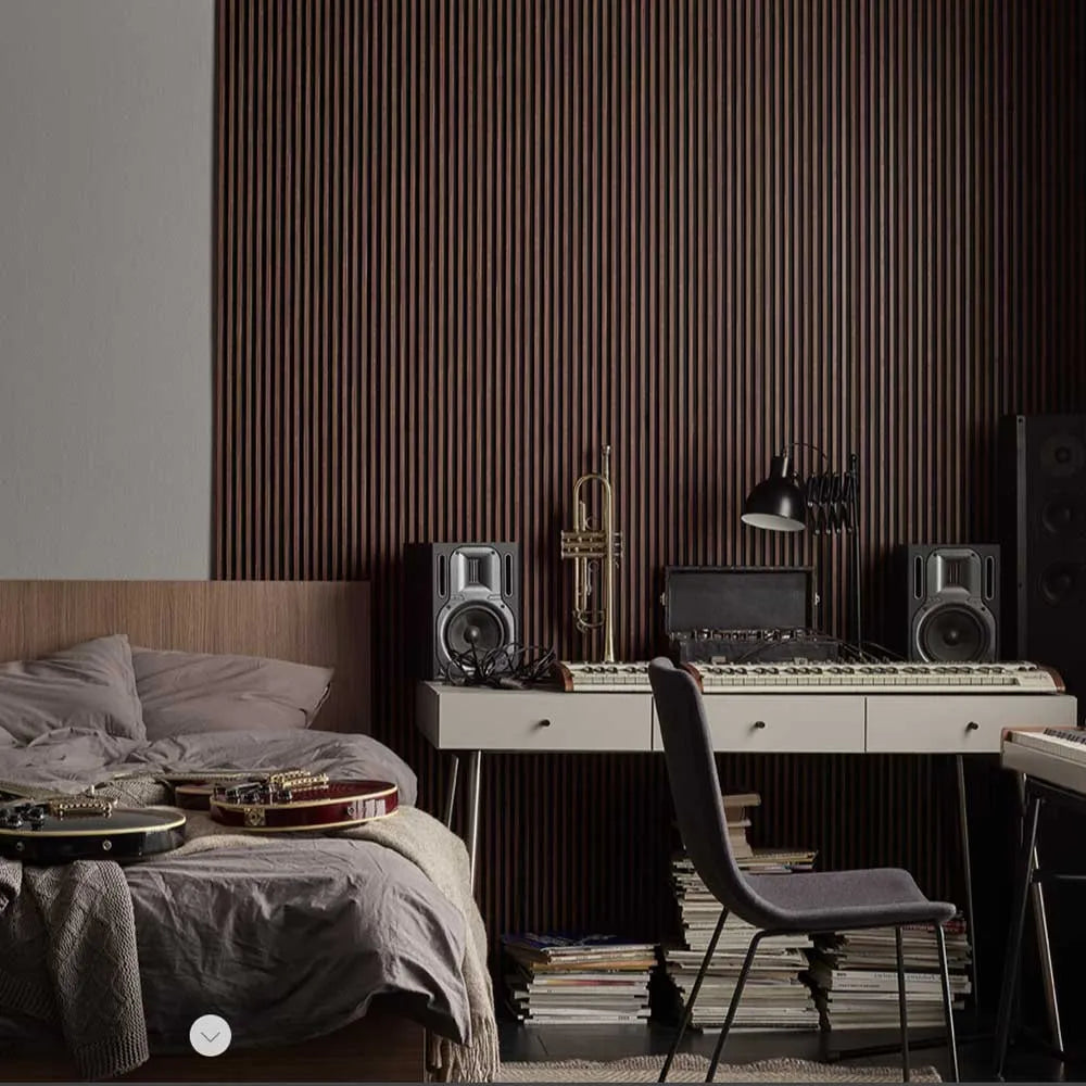 Linerio Slat Panel - Mocca