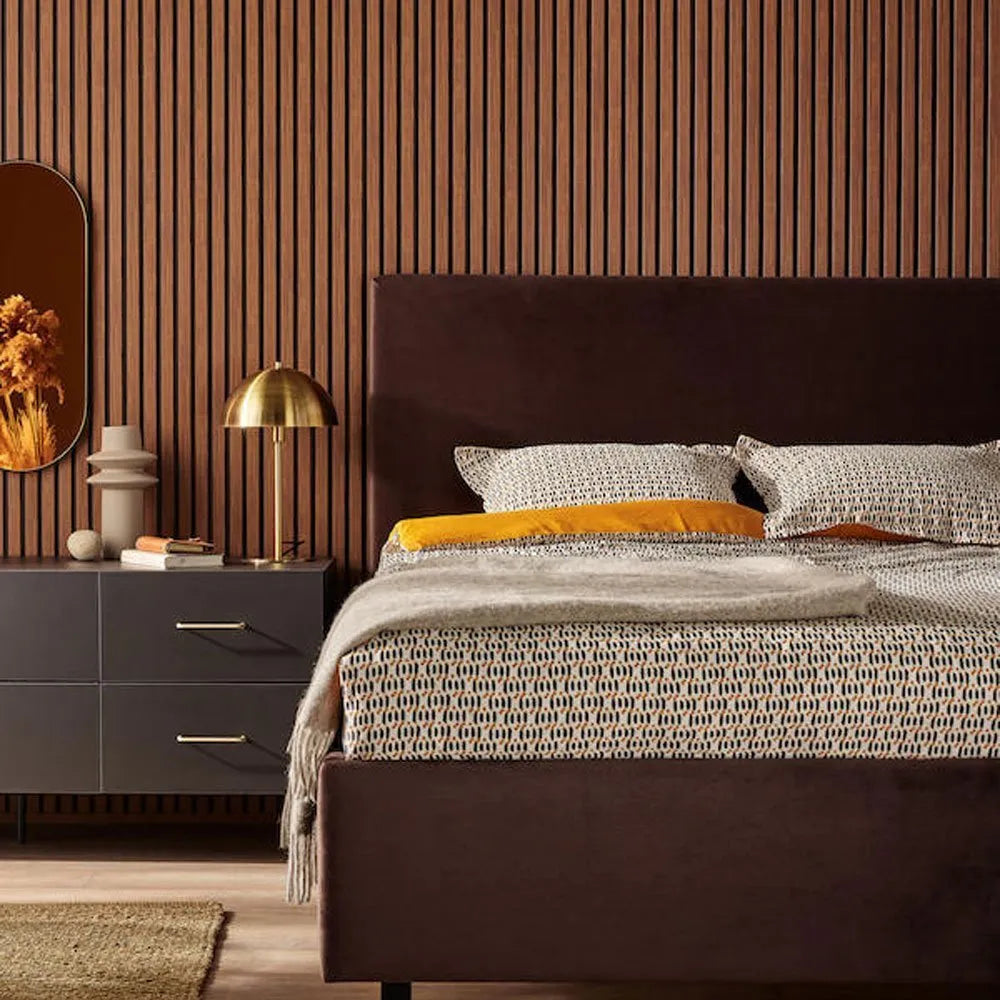 Linerio Slat Panel - Mocca