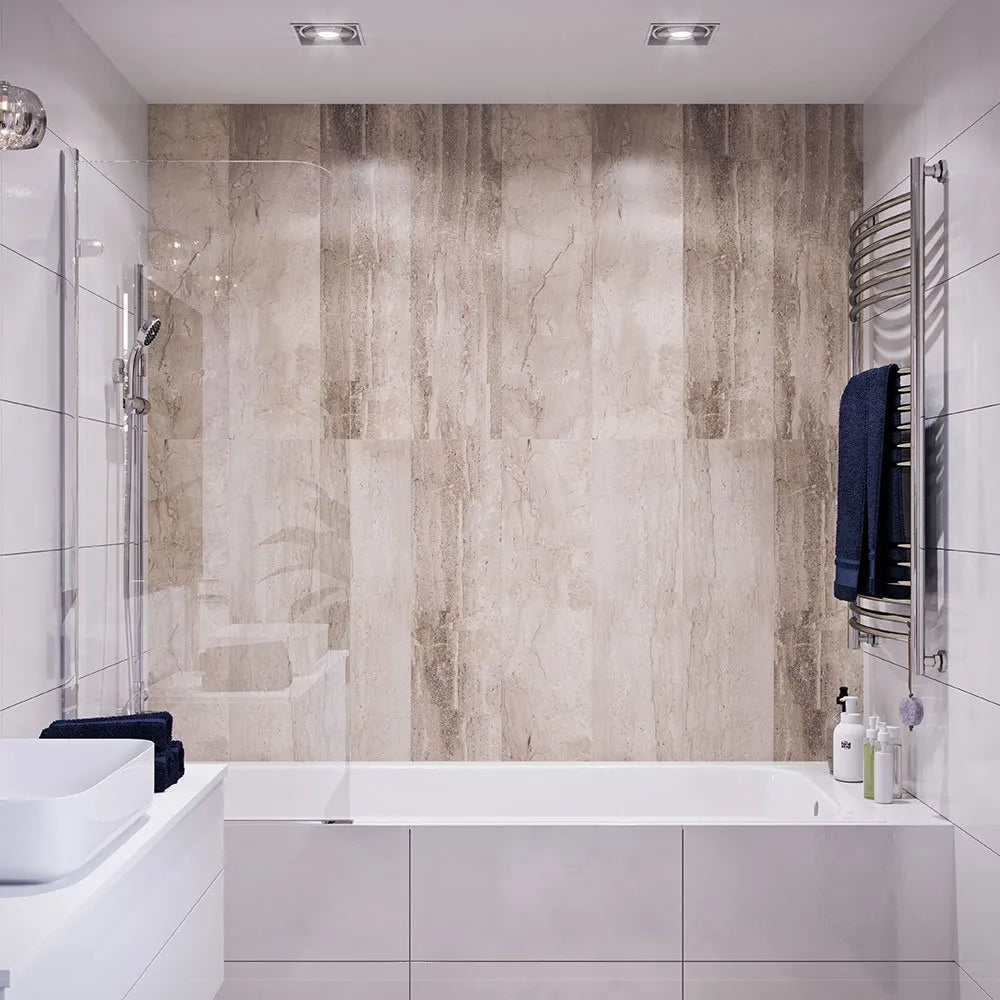 Vilo Motivo Tile - Brown Marble