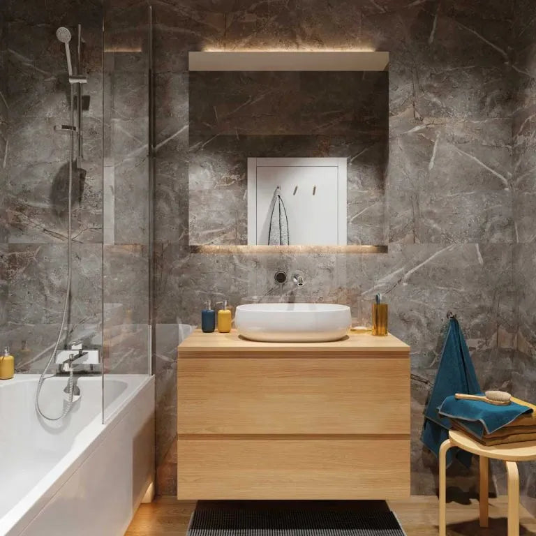 Vilo SPC Tile - Marble Skin