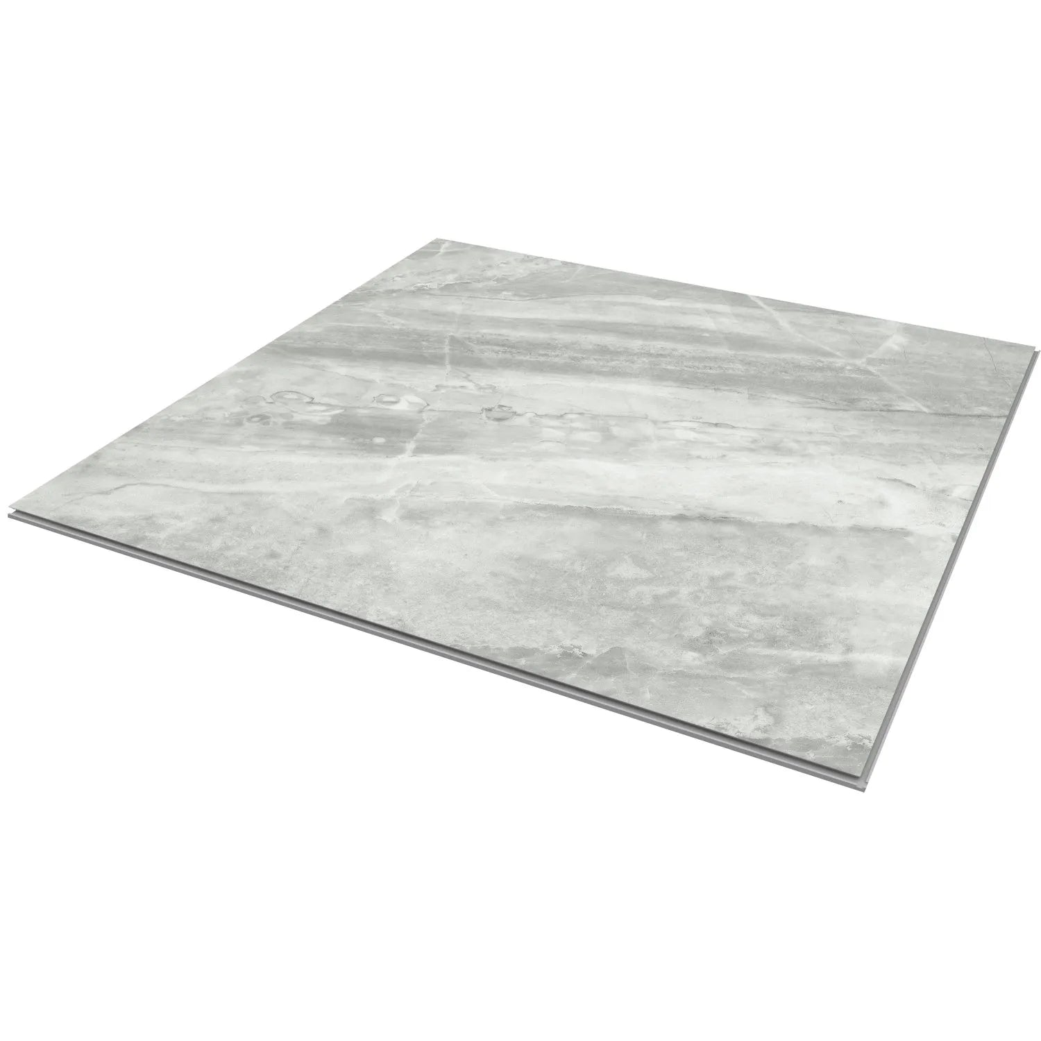 Vilo SPC Tile Flooring - Ash Grey