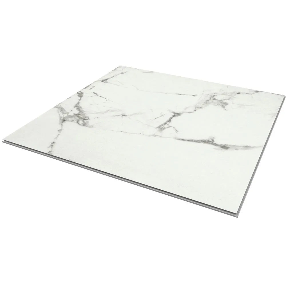 Vilo SPC Tile Flooring - Calacatta Snow