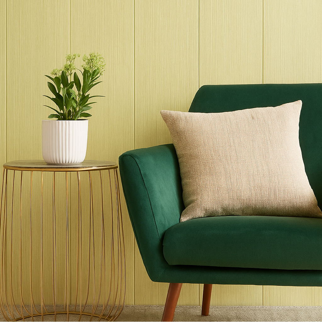 Decorwall Elegance Abstract - Lemon Zest