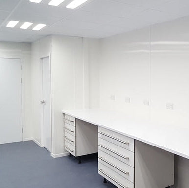 2mm Hygienic Wall Cladding - White