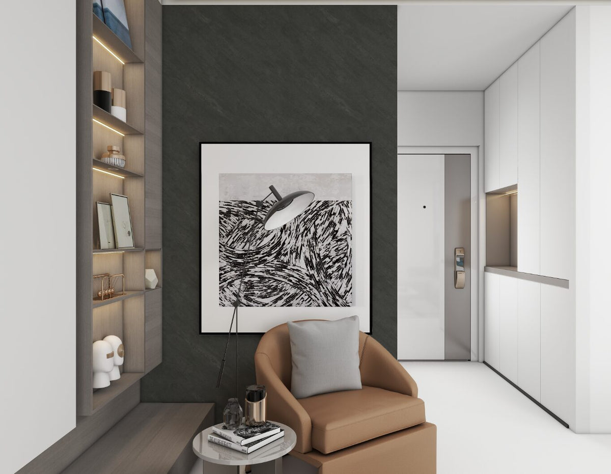 SolidStyle Stone Carbon wall panel