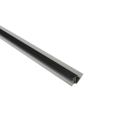 8mm 2 Part Internal Corner Trim - Black | Plastic