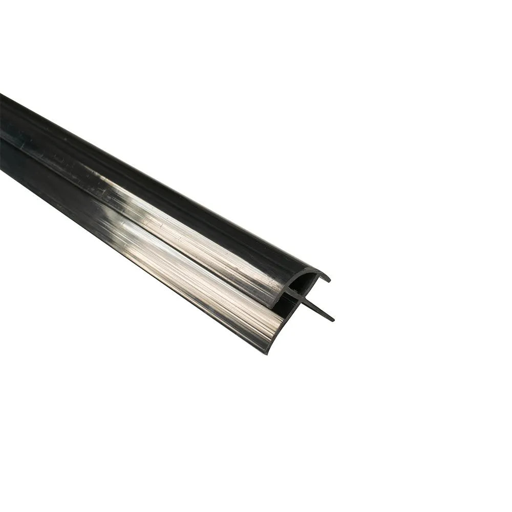 10mm External Corner Trim - Black | Plastic