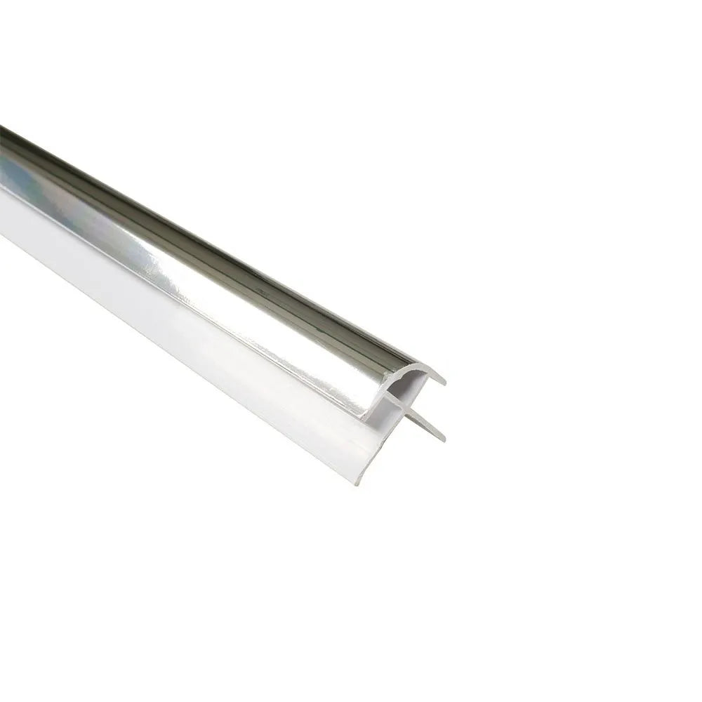 10mm External Corner Trim - Chrome | Plastic