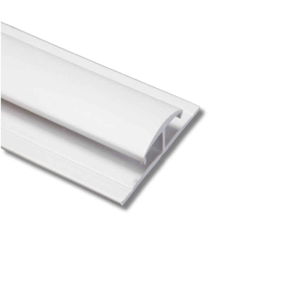Hygienic Cladding 1 Part Single Divider Trim - White – Panel Outlet