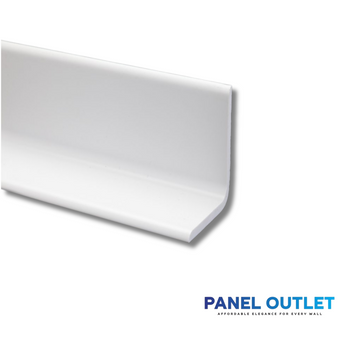 25mm Internal Angle Trim - White