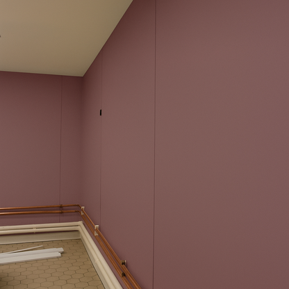 2.5mm Hygienic Wall Cladding Satin - Rosewood