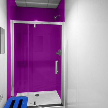 2.5mm Hygienic Wall Cladding Gloss - Plum Purple