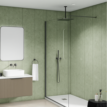 Decorwall Elegance Damask - Gilted Green