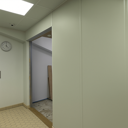 2.5mm Hygienic Wall Cladding Satin - Rhino Grey