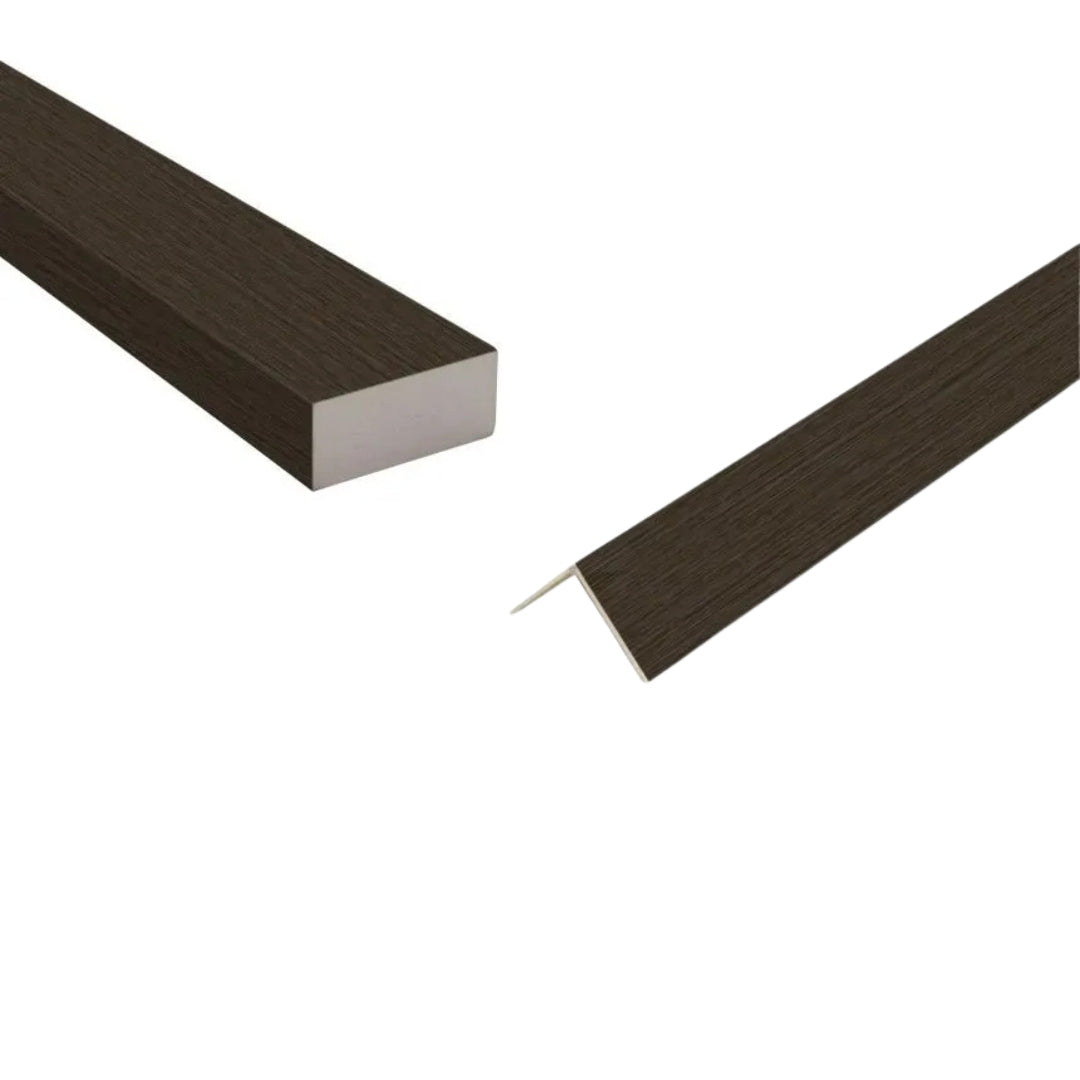 Elegance Abstract Trims - Brown