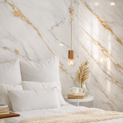 MAXI panel - Gloss Bianco Gold