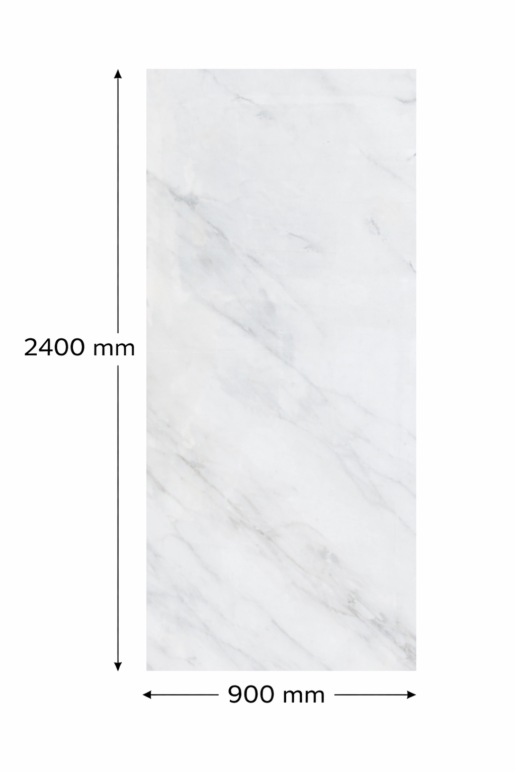MAXI panel - Gloss Bianco White