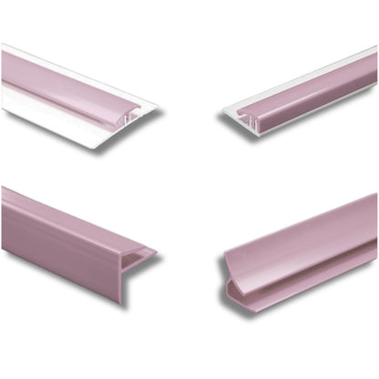 Hygienic Satin Trims - Blush Pink