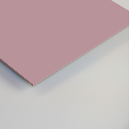 Pink Plastic Cladding 2.5mm Hygienic Wall Cladding Satin - Rose Pink – Panel Outlet