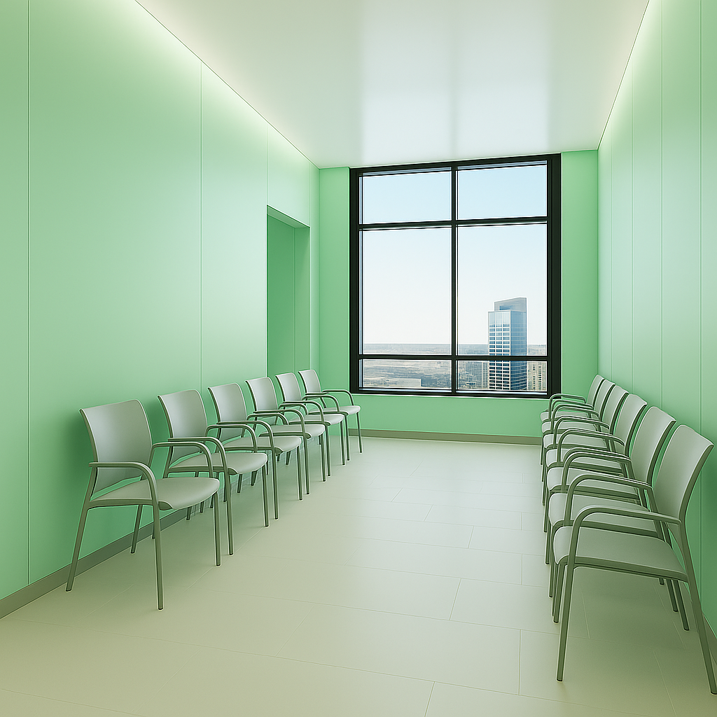 2.5mm Hygienic Wall Cladding - Willow Satin