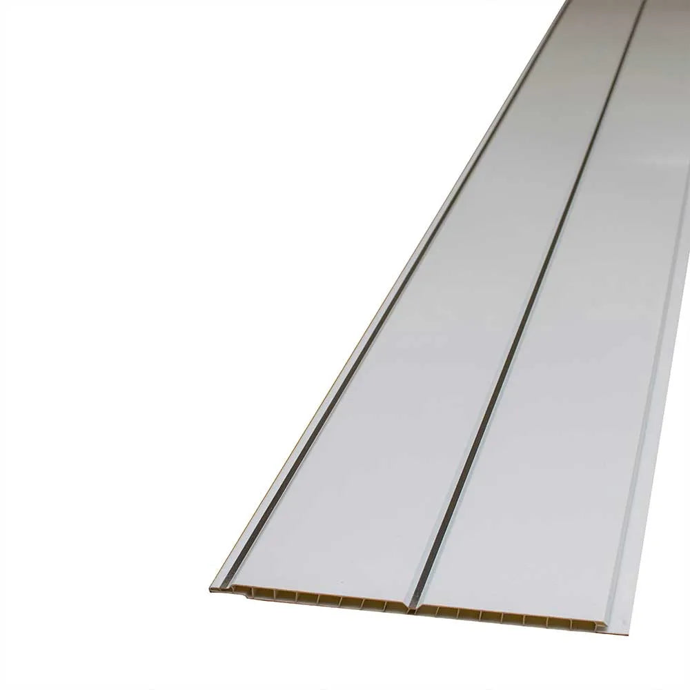 Decorceil Gloss White \ Chrome V - 2.7m