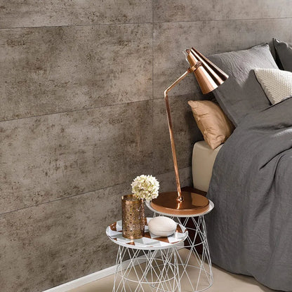 Dark Cement Tile Panel