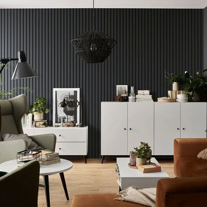 Linerio Slat Panel - Anthracite