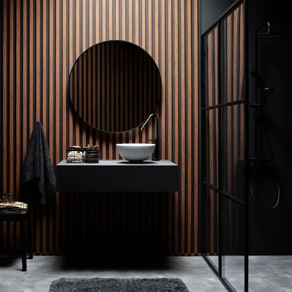 Linerio Slat Panel - Mocca