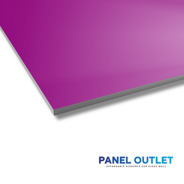 2.5mm Hygienic Wall Cladding - Plum Gloss